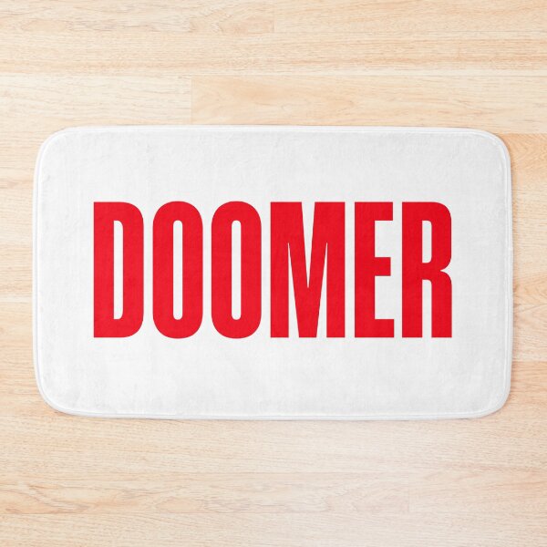 Item preview, Doomer, Red Bold designed and sold by Memes N Lore .