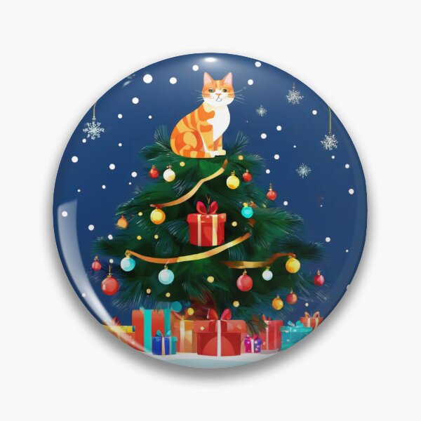 Item preview,  Cat Christmas Trees – Happy Claws.  designed and sold by Zofia Sosnecka.