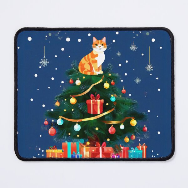 Item preview, Cat Christmas Trees – Happy Claws. designed and sold by Zofia Sosnecka.