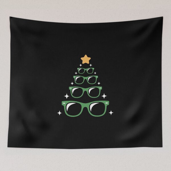 Item preview, Sunglasses Christmas Tree designed and sold by jkrphoto.