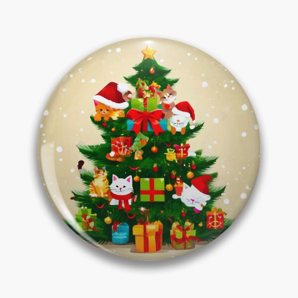 Item preview, Cat Christmas Trees – Happy Claws.  designed and sold by Zofia Sosnecka.