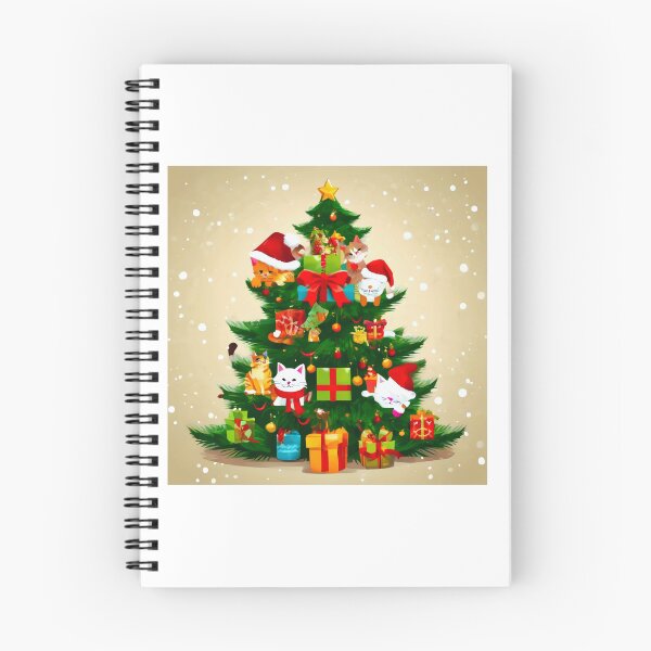 Item preview, Cat Christmas Trees – Happy Claws.  designed and sold by Zofia Sosnecka.