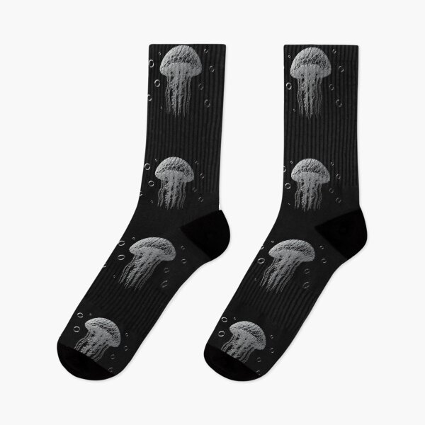 Item preview, Minimalist Bubble Texture Jellyfish - Ocean Aesthetic designed and sold by Caira-Design.