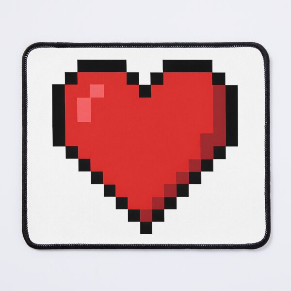 Item preview, 8-Bit Pixel Red Heart Icon for Cute Retro T-Shirts. designed and sold by The-T-In-Retro.