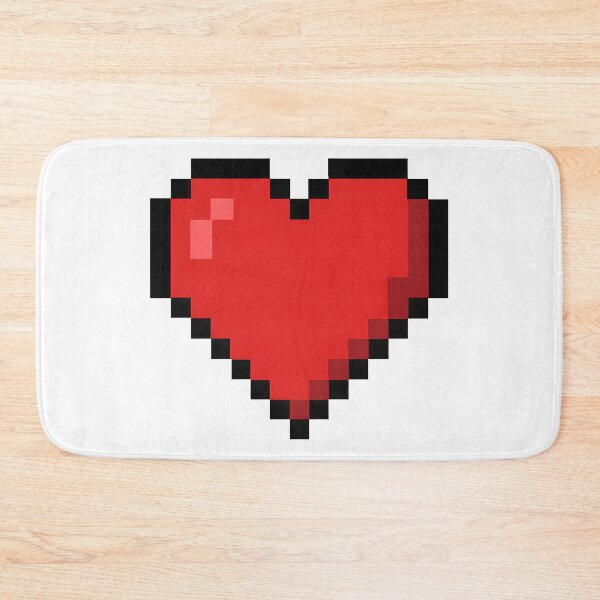 Item preview, 8-Bit Pixel Red Heart Icon for Cute Retro T-Shirts. designed and sold by The-T-In-Retro.