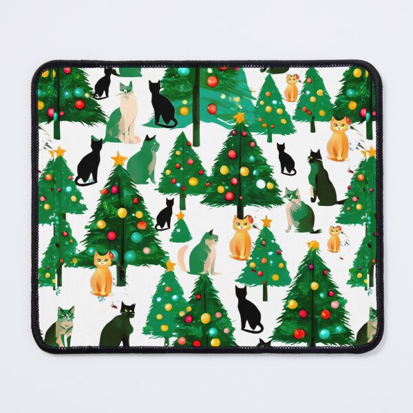 Item preview, Cat Christmas Trees – Happy Claws.  designed and sold by Zofia Sosnecka.