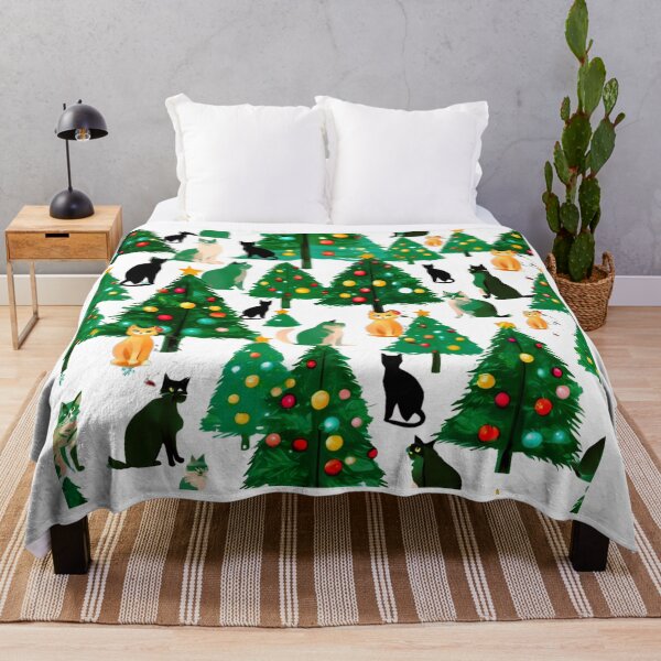 Item preview, Cat Christmas Trees – Happy Claws.  designed and sold by Zofia Sosnecka.