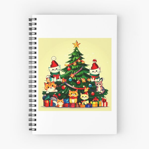 Item preview, Cat Christmas Trees – Happy Claws.  designed and sold by Zofia Sosnecka.