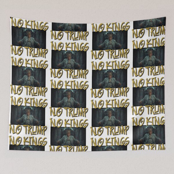 Item preview, NO KINGS - NO TRUMP. Limited Edition NO KINGS Prints #12 designed and sold by Tabu Brand.