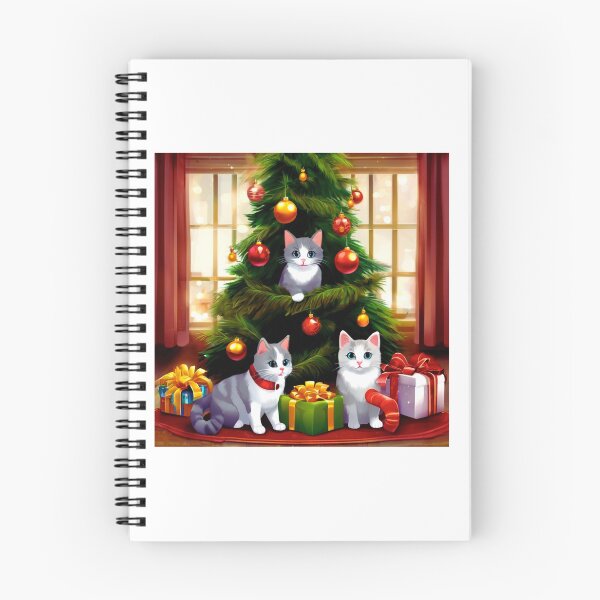 Item preview, Cat Christmas Trees – Happy Claws.  designed and sold by Zofia Sosnecka.