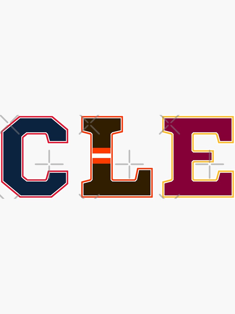 Cleveland Sports Team Stickers - Show Your City Pride With These Durable Decals