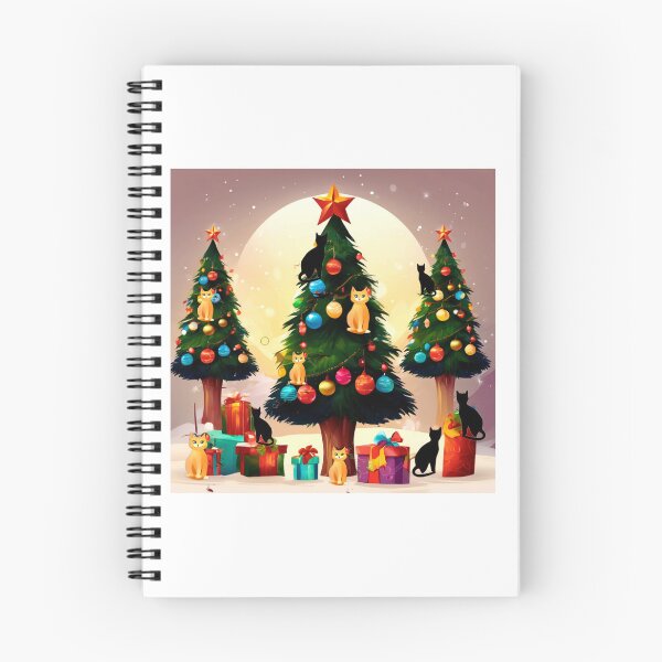 Item preview, Cat Christmas Trees – Happy Claws.  designed and sold by Zofia Sosnecka.