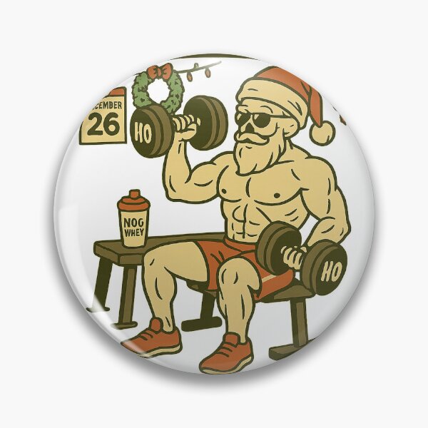 Item preview, Swole Claus – Back in the Gym December 26th designed and sold by SilknMarble.