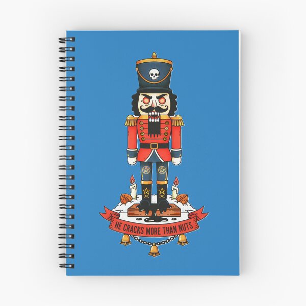 Item preview, He Cracks More Than Nuts - Evil Christmas Nutcracker  designed and sold by CoffinsArt.