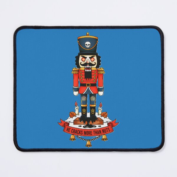 Item preview, He Cracks More Than Nuts - Evil Christmas Nutcracker designed and sold by CoffinsArt.