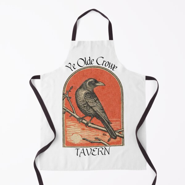 Item preview, Ye Olde Crowe Tavern. Whimsical Logo designed and sold by SSustainable.