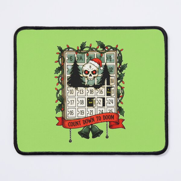 Item preview, Count Down To Doom Skull Advent Christmas Calendar designed and sold by CoffinsArt.