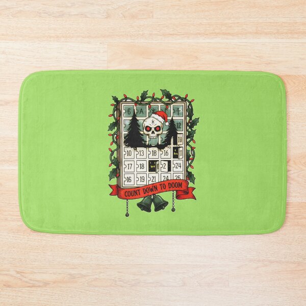 Item preview, Count Down To Doom Skull Advent Christmas Calendar  designed and sold by CoffinsArt.