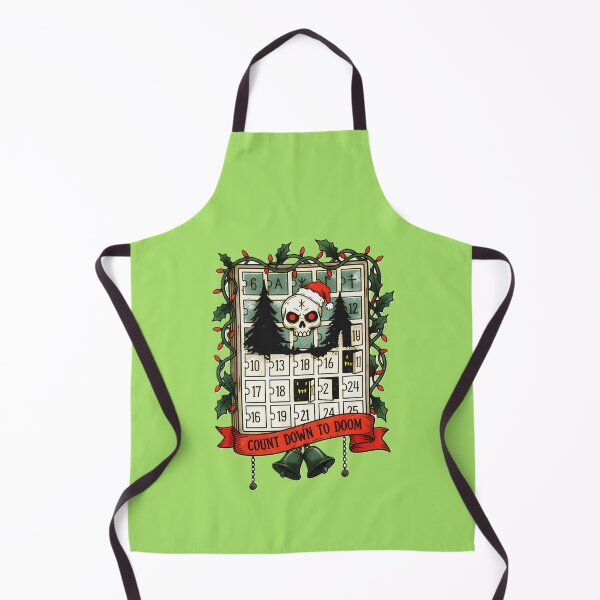 Item preview, Count Down To Doom Skull Advent Christmas Calendar designed and sold by CoffinsArt.