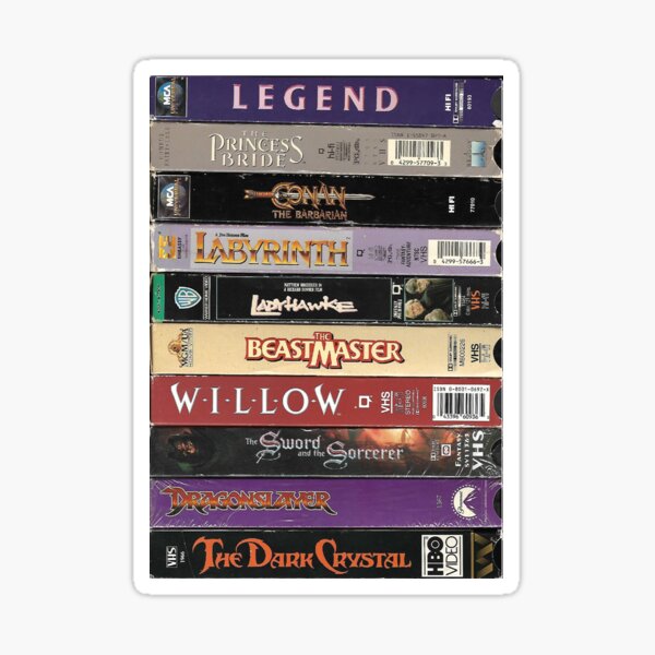 Item preview, 80s Fantasy VHS designed and sold by StrangeBootique.