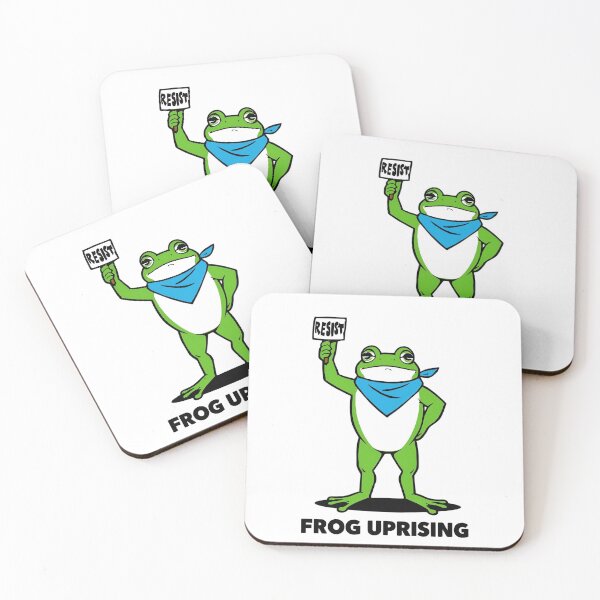 Item preview, Frog Uprising – Resist | Funny Activist Frog Protest Design designed and sold by Activity01.