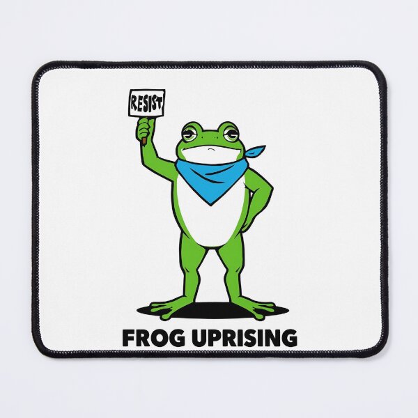 Item preview, Frog Uprising – Resist | Funny Activist Frog Protest Design designed and sold by Activity01.
