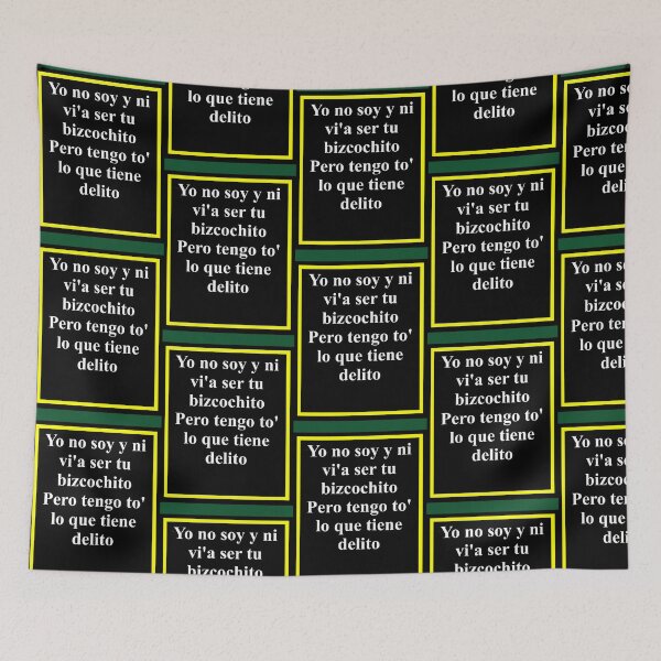 Item preview, Bizcochito Lyrics  designed and sold by Bangarangs.