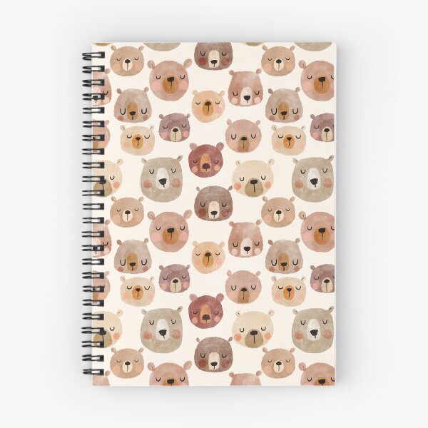 Item preview, Cute whimsical bear faces designed and sold by SJAPhoto.