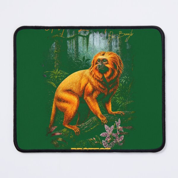 Item preview, Brazilian Golden Tamarin Illustration designed and sold by Bangarangs.