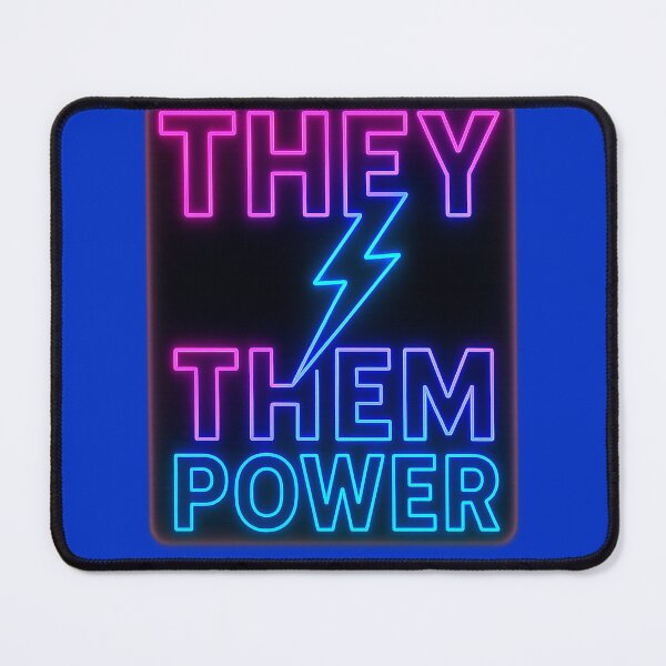 Item preview, They Them Trans pronouns designed and sold by JETSETPRIDE.