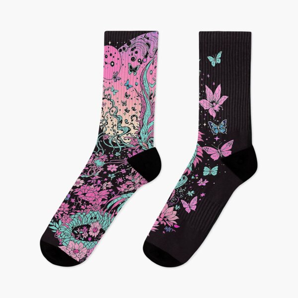 Artikelvorschau, Pastel Celestial Dragon – Mystische Dreamcore-Fantasie mit Schmetterlingen und Blumen entworfen und verkauft von dreamsagellc.