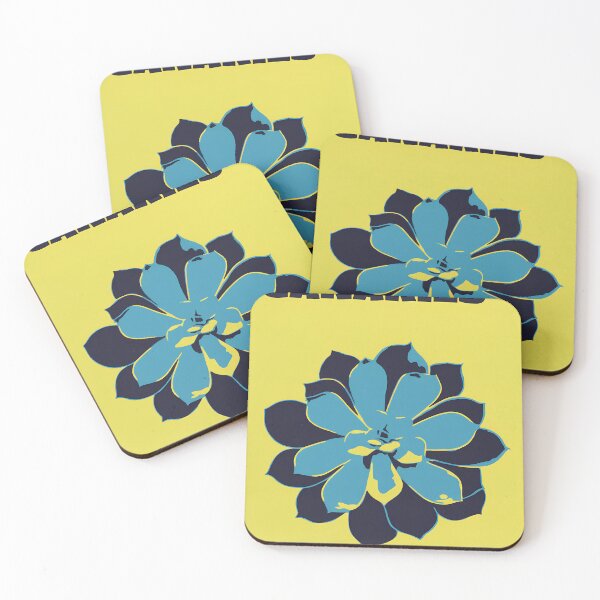 Item preview, Canary Islands Succulent Pop Art Travel Print designed and sold by LaFabricaArt.