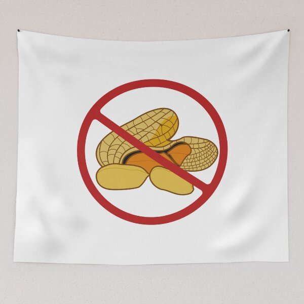 Item preview, Prohibited Peanuts, Legumes, Allergic, Signage, Novelty Sign designed and sold by AASparksDesigns.