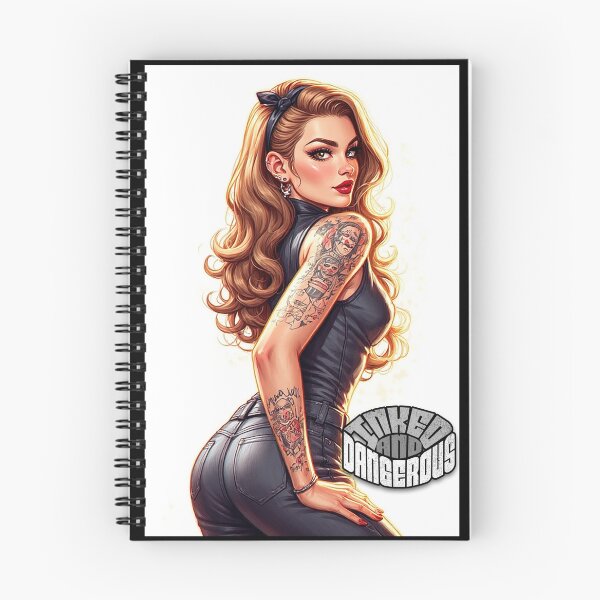 Item preview, Tatuado y peligroso: rebelde tatuado con actitud designed and sold by Mark Mentzer.