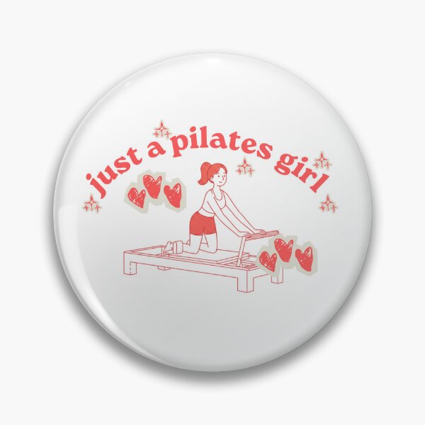 Item preview, Just a Pilates Girl | Retro Illustration, Kawaii Style, and Vintage Fitness Vibes designed and sold by fitnessgirlie.