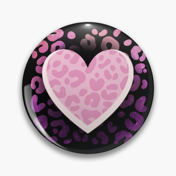 Item preview, Pink Hearty Leopard Prints designed and sold by Asha-Art.