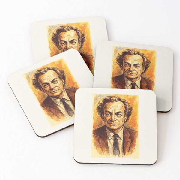 Item preview, Richard Feynman designed and sold by Sarcastic designs.