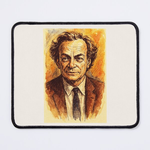 Item preview, Richard Feynman designed and sold by Sarcastic designs.