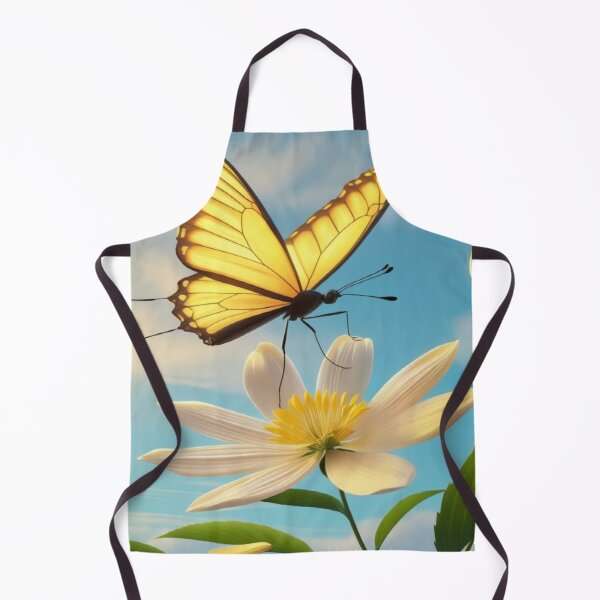 Item preview, Butterfly’s Grace – Radiant Butterfly and Blooming Flower Design designed and sold by Cristhian Almanza.