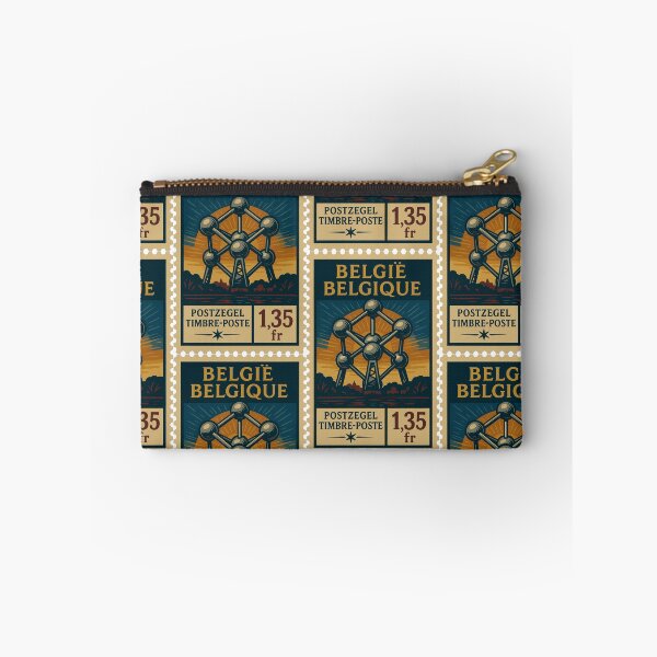 Item preview, Vintage Belgium Atomium Postage Stamp designed and sold by Travellerz.