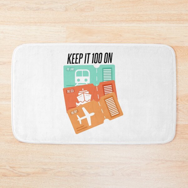 Item preview, Keep it 100 on the land, the sea, the sky - TLOAS designed and sold by nd-creates.