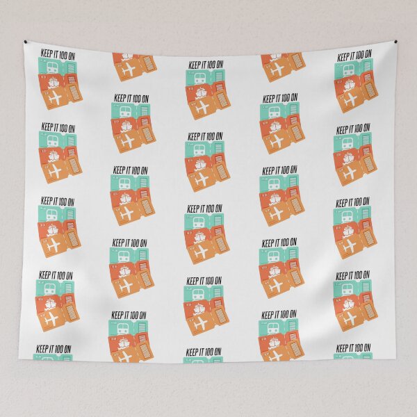 Item preview, Keep it 100 on the land, the sea, the sky - TLOAS designed and sold by nd-creates.
