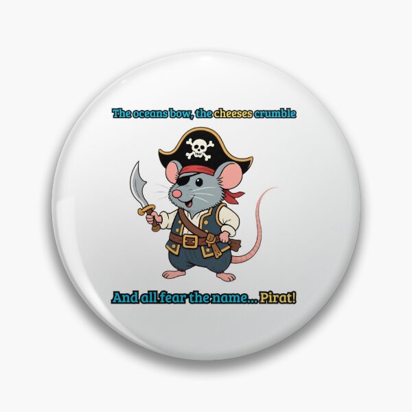 Item preview, The Pirat | Adorable Pirate Rat RPG Animal designed and sold by Pets & Memes & Stuff.