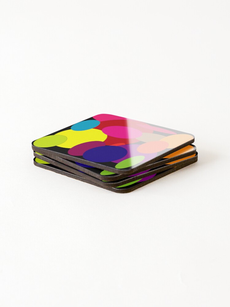 Thumbnail 4 of 5, Coasters (Set of 4), Color pattern designed and sold by JarquinDD.