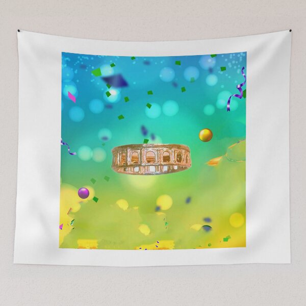 Item preview, Neoclassic Ring Sculpture (Handmade) The Colosseum into Digital Art designed and sold by QuasarDigitalSurrealism.