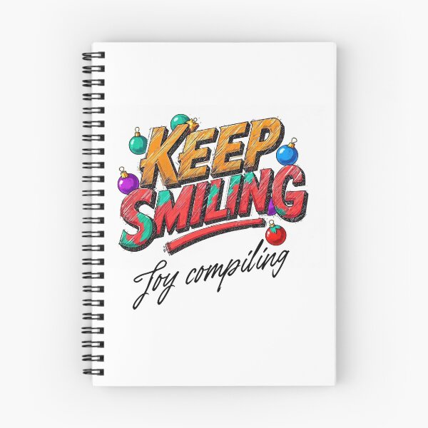 Item preview, Keep Smiling Joy Compiling designed and sold by SpaceOfCreation.