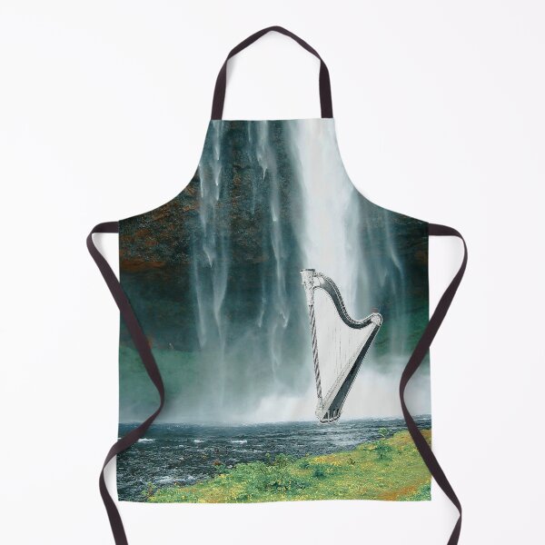 Item preview, Music Instruments into Digital Art: Harp Classic Music designed and sold by QuasarDigitalSurrealism.
