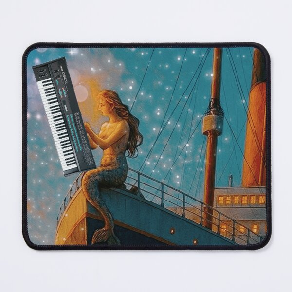 Item preview, Music Instruments into Digital Art: Keyboard on the Titanic Bow Movie Cult designed and sold by QuasarDigitalSurrealism.