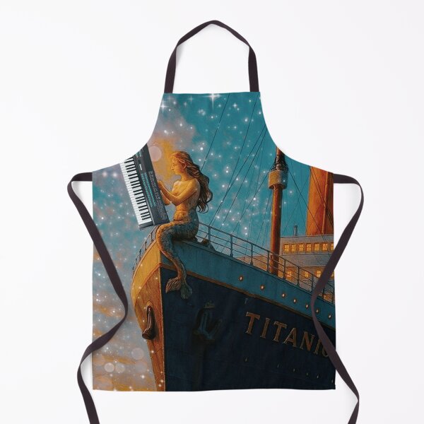 Item preview, Music Instruments into Digital Art: Keyboard on the Titanic Bow Movie Cult designed and sold by QuasarDigitalSurrealism.