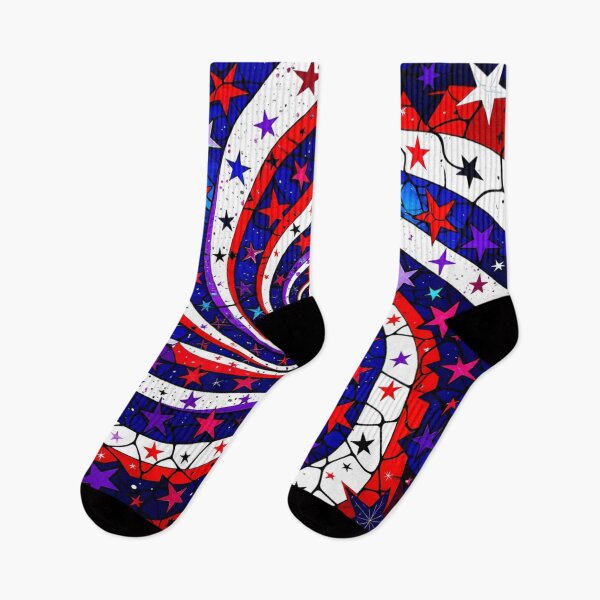 Item preview, stained glass stars stripes abstract colorful design designed and sold by SmashingDeals.